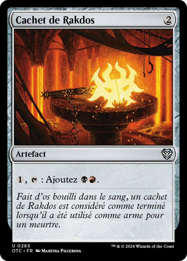 Cachet de Rakdos — Outlaws of Thunder Junction Commander — Magic: The Gathering