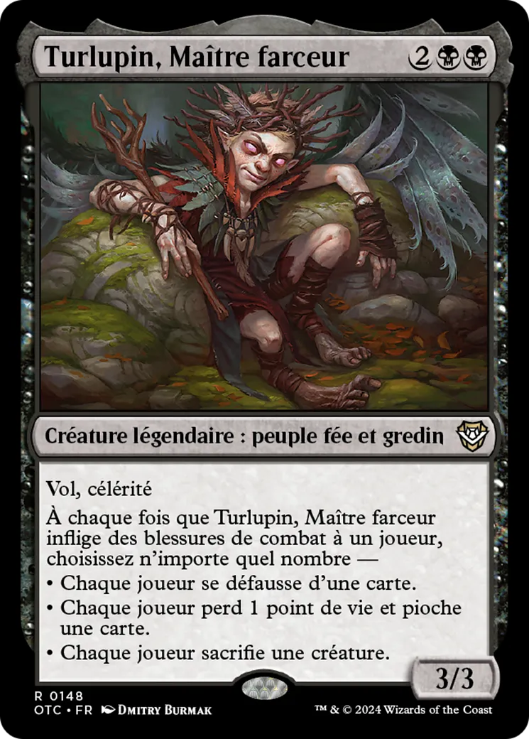 Turlupin, Maître farceur — Outlaws of Thunder Junction Commander — Magic: The Gathering