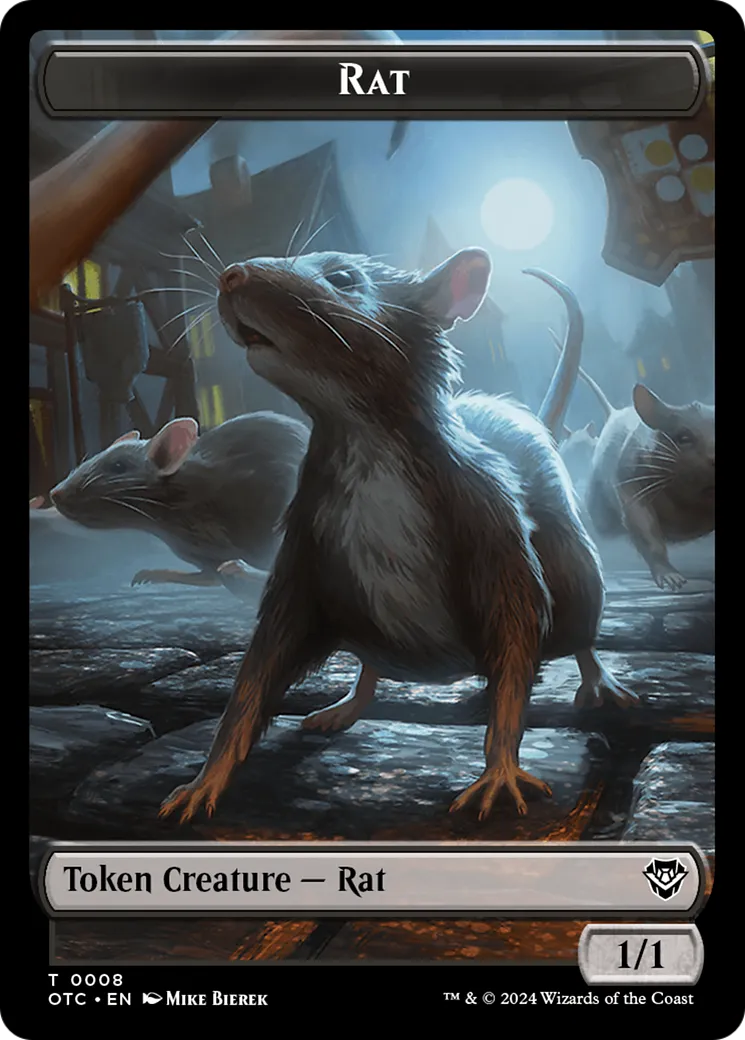 Rat — Outlaws of Thunder Junction Commander — Magic: The Gathering