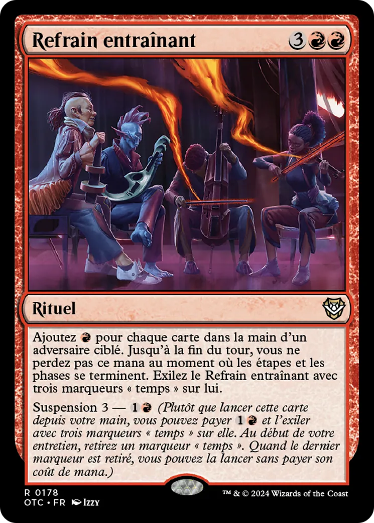 Refrain entraînant — Outlaws of Thunder Junction Commander — Magic: The Gathering