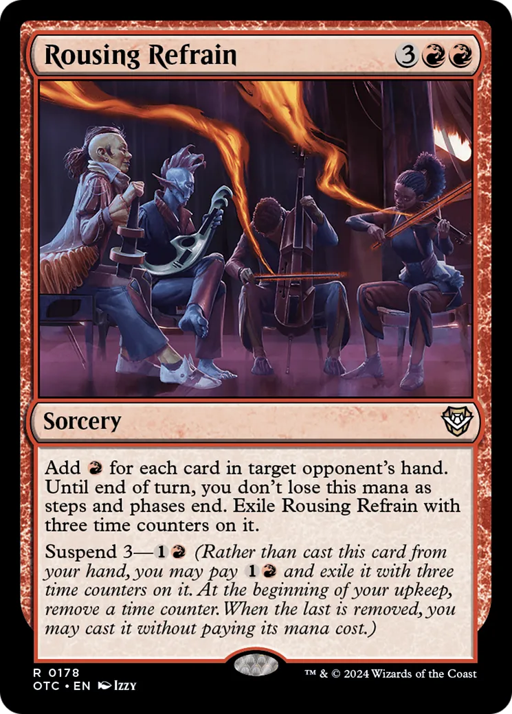 Rousing Refrain — Outlaws of Thunder Junction Commander — Magic: The Gathering