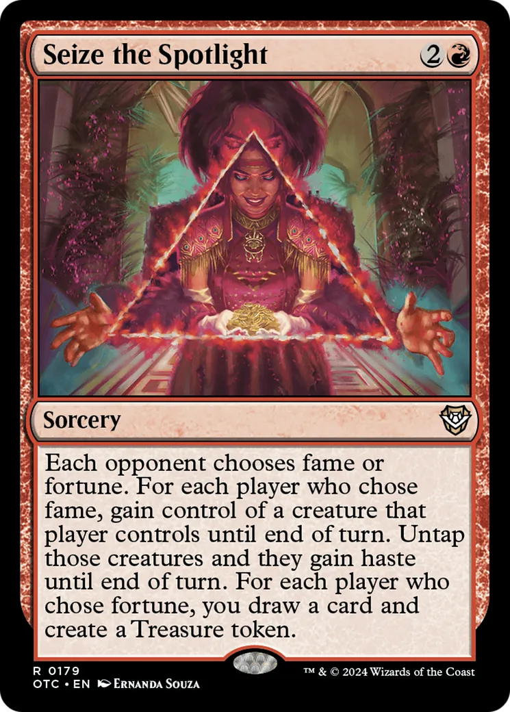 Saisir l'occasion — Outlaws of Thunder Junction Commander — Magic: The Gathering