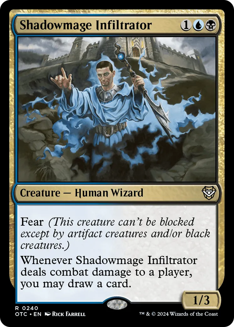 Shadowmage Infiltrator — Outlaws of Thunder Junction Commander — Magic: The Gathering
