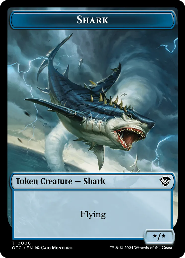 Shark — Outlaws of Thunder Junction Commander — Magic: The Gathering