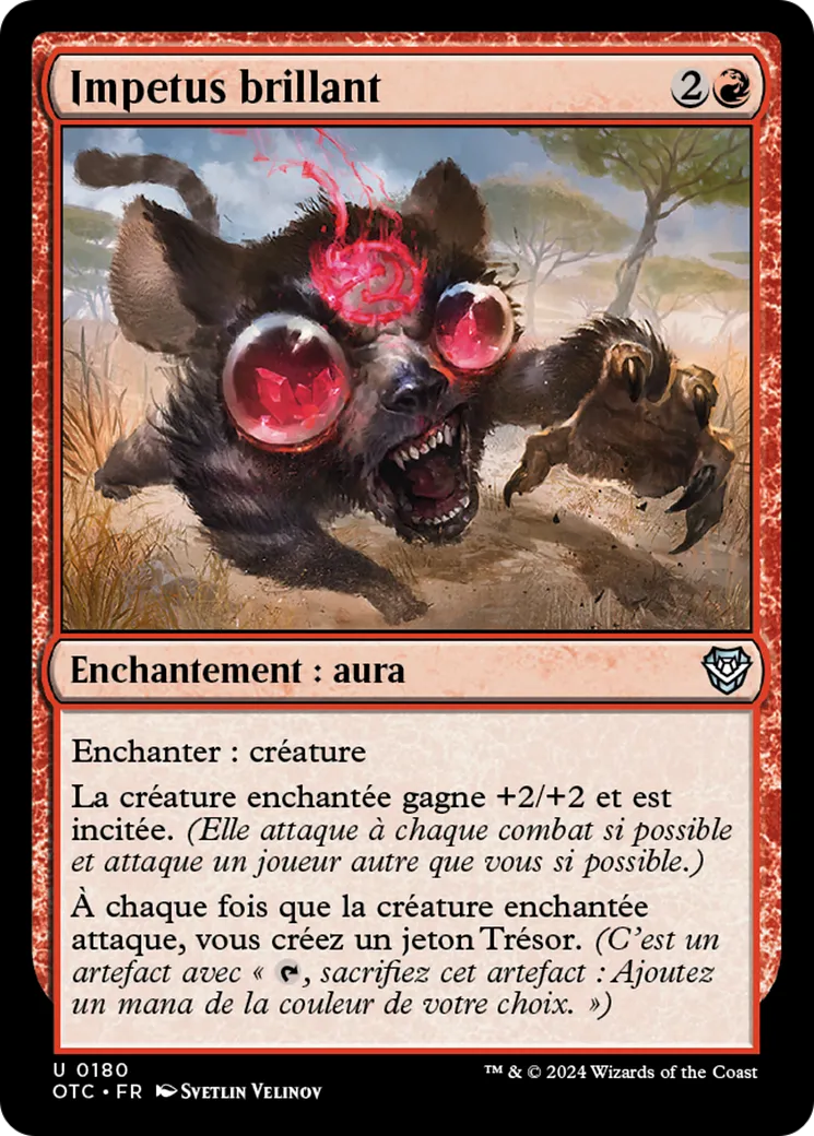Impetus brillant — Outlaws of Thunder Junction Commander — Magic: The Gathering