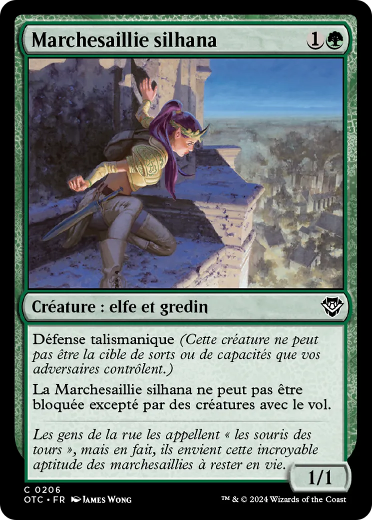 Marchesaillie silhana — Outlaws of Thunder Junction Commander — Magic: The Gathering