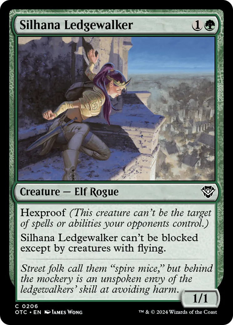 Marchesaillie silhana — Outlaws of Thunder Junction Commander — Magic: The Gathering
