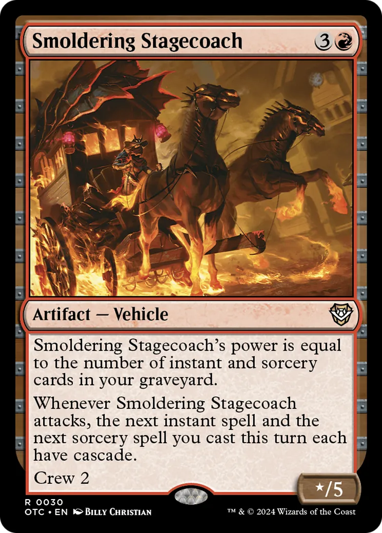 Diligence incandescente — Outlaws of Thunder Junction Commander — Magic: The Gathering