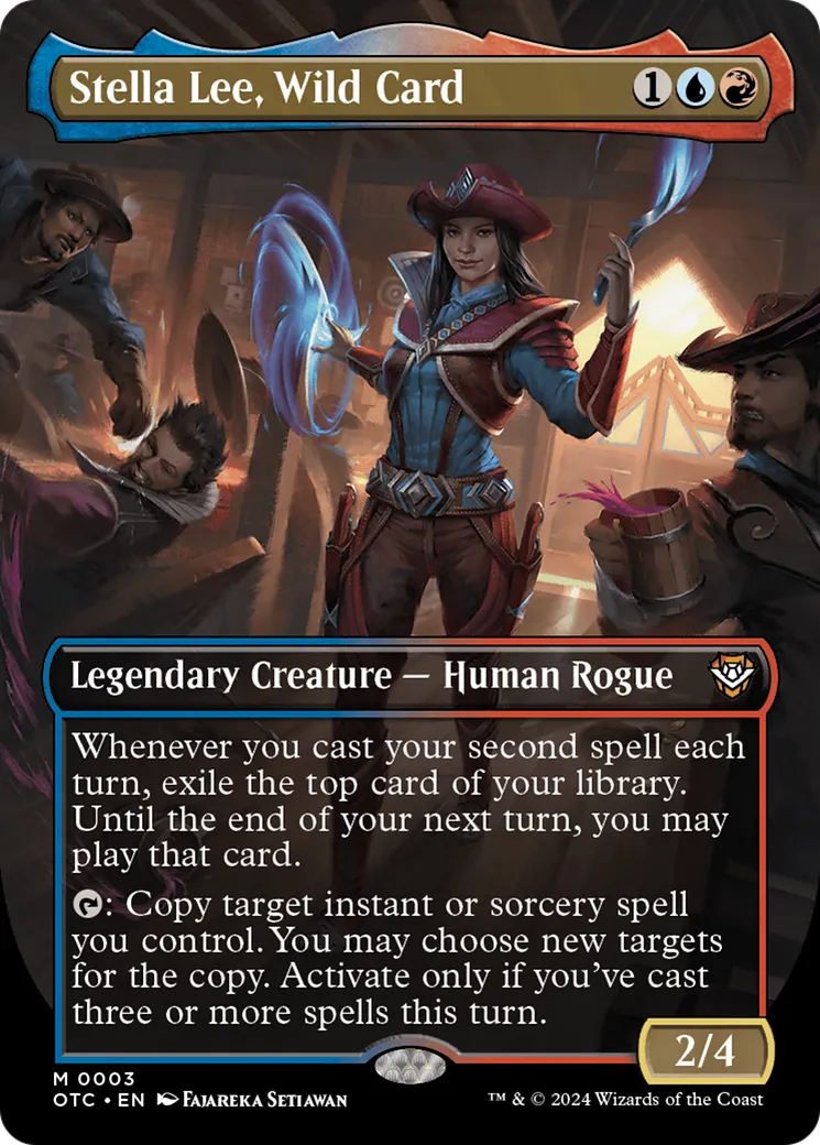 Stella Lee, Wild Card — Outlaws of Thunder Junction Commander — Magic: The Gathering