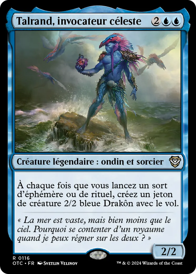 Talrand, invocateur céleste — Outlaws of Thunder Junction Commander — Magic: The Gathering
