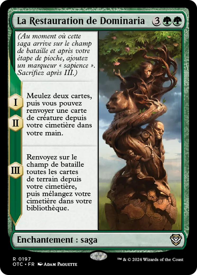 La Restauration de Dominaria — Outlaws of Thunder Junction Commander — Magic: The Gathering