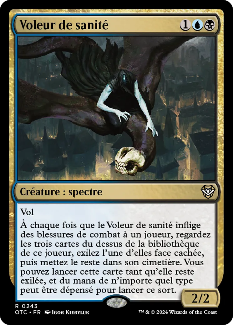 Voleur de sanité — Outlaws of Thunder Junction Commander — Magic: The Gathering