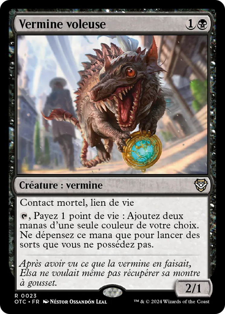 Vermine voleuse — Outlaws of Thunder Junction Commander — Magic: The Gathering