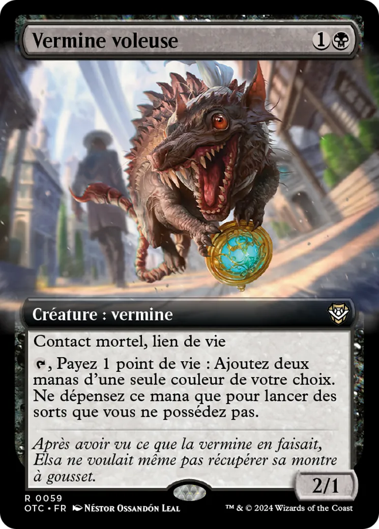 Vermine voleuse — Outlaws of Thunder Junction Commander — Magic: The Gathering