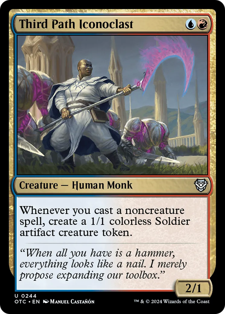 Third Path Iconoclast — Outlaws of Thunder Junction Commander — Magic: The Gathering