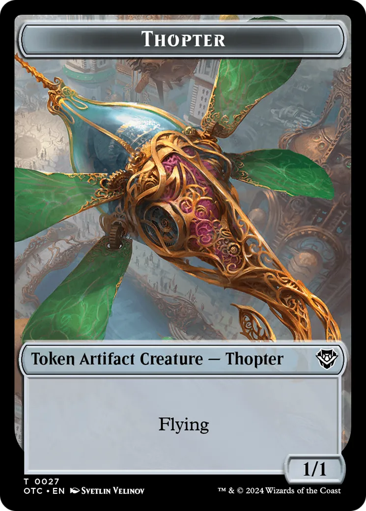 Thopter — Outlaws of Thunder Junction Commander — Magic: The Gathering
