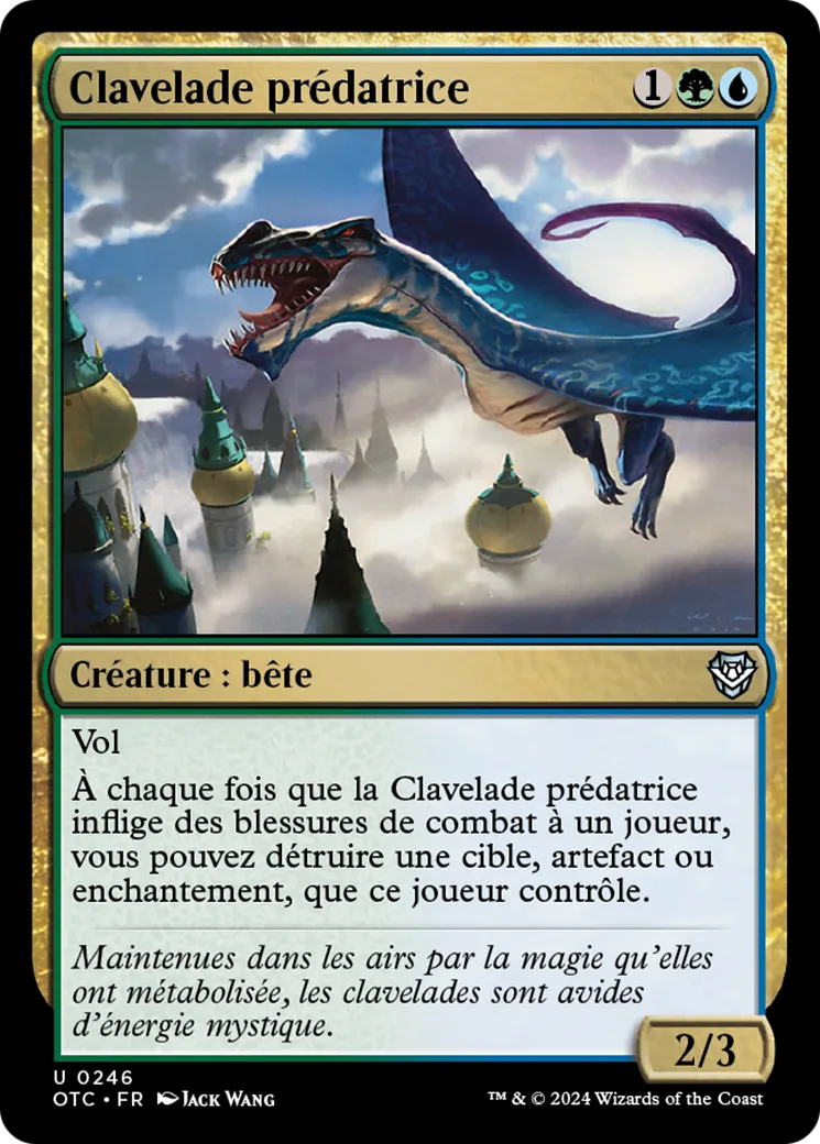Clavelade prédatrice — Outlaws of Thunder Junction Commander — Magic: The Gathering