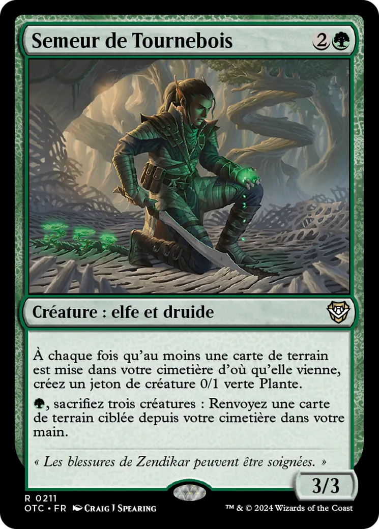Semeur de Tournebois — Outlaws of Thunder Junction Commander — Magic: The Gathering