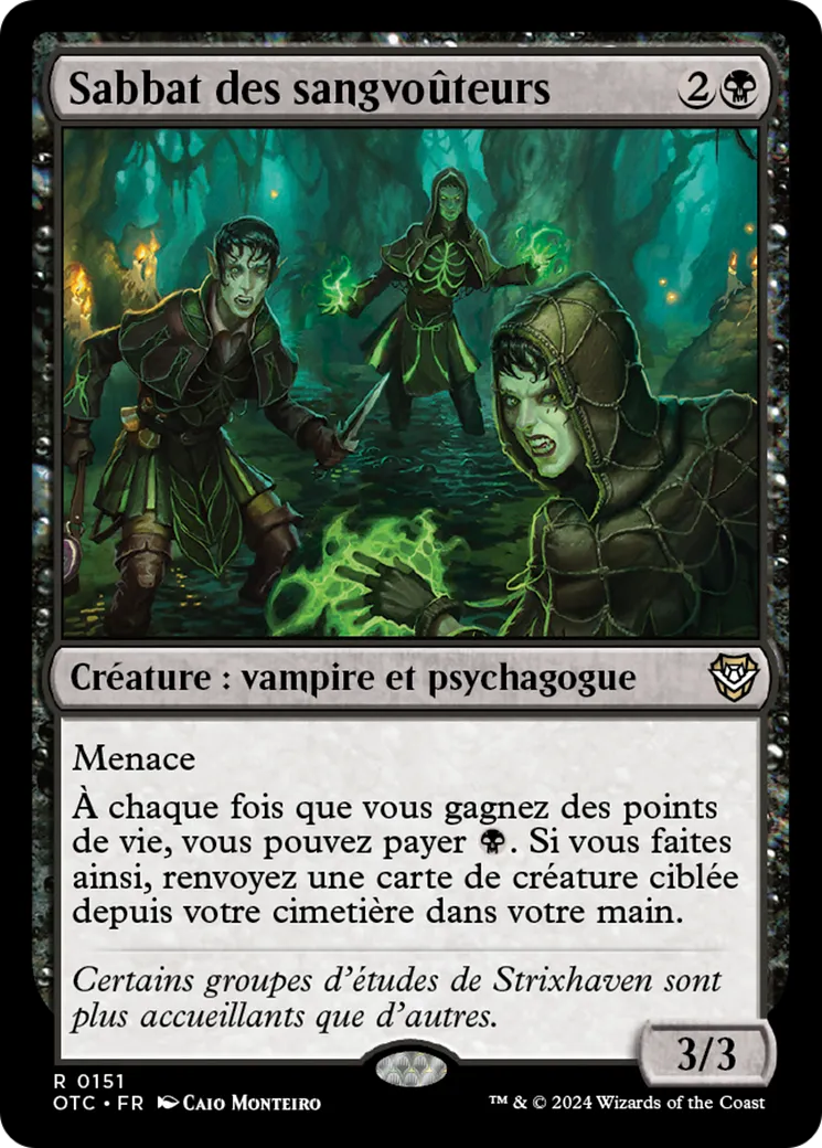 Sabbat des sangvoûteurs — Outlaws of Thunder Junction Commander — Magic: The Gathering