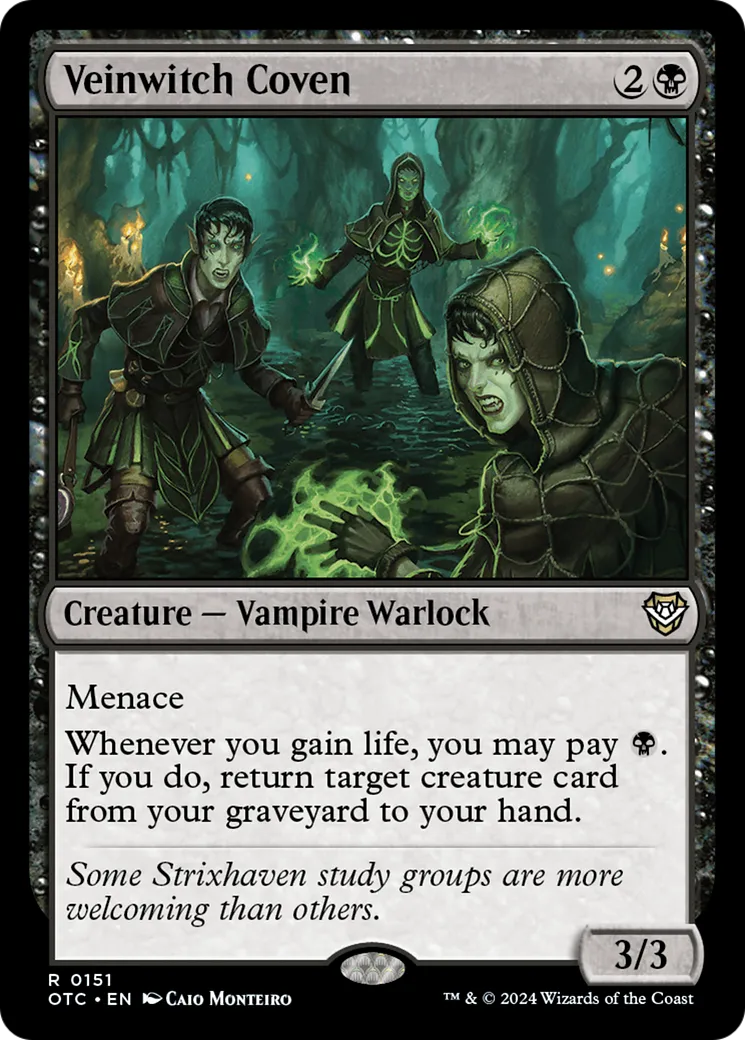 Veinwitch Coven — Outlaws of Thunder Junction Commander — Magic: The Gathering