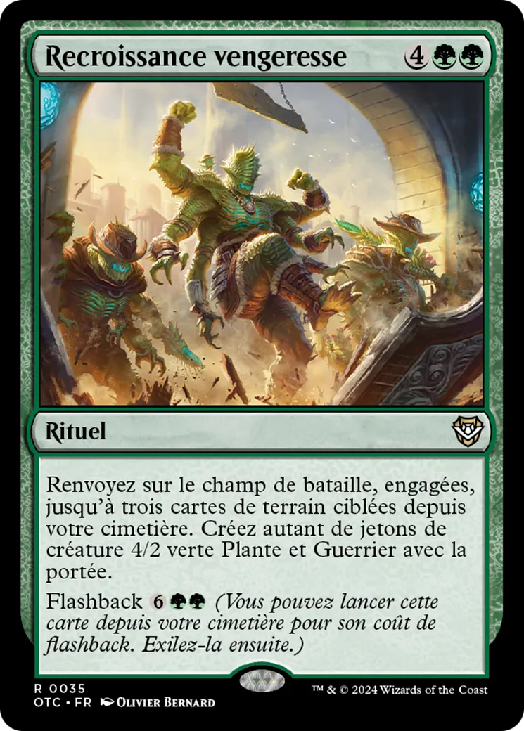 Recroissance vengeresse — Outlaws of Thunder Junction Commander — Magic: The Gathering