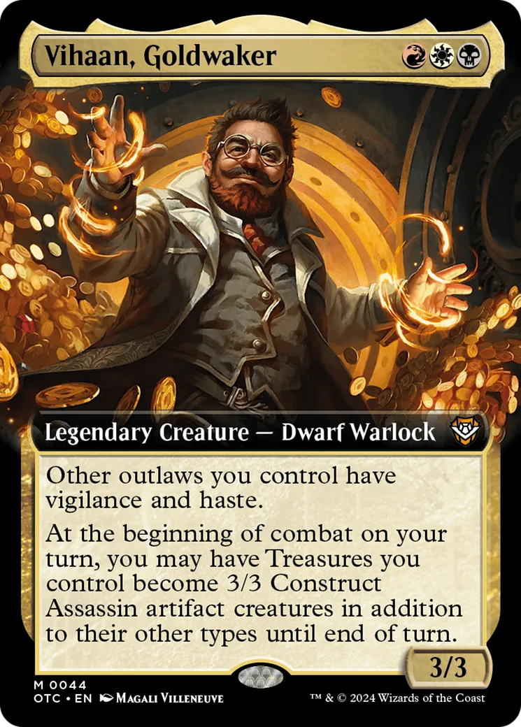 Vihaan, Goldwaker — Outlaws of Thunder Junction Commander — Magic: The Gathering