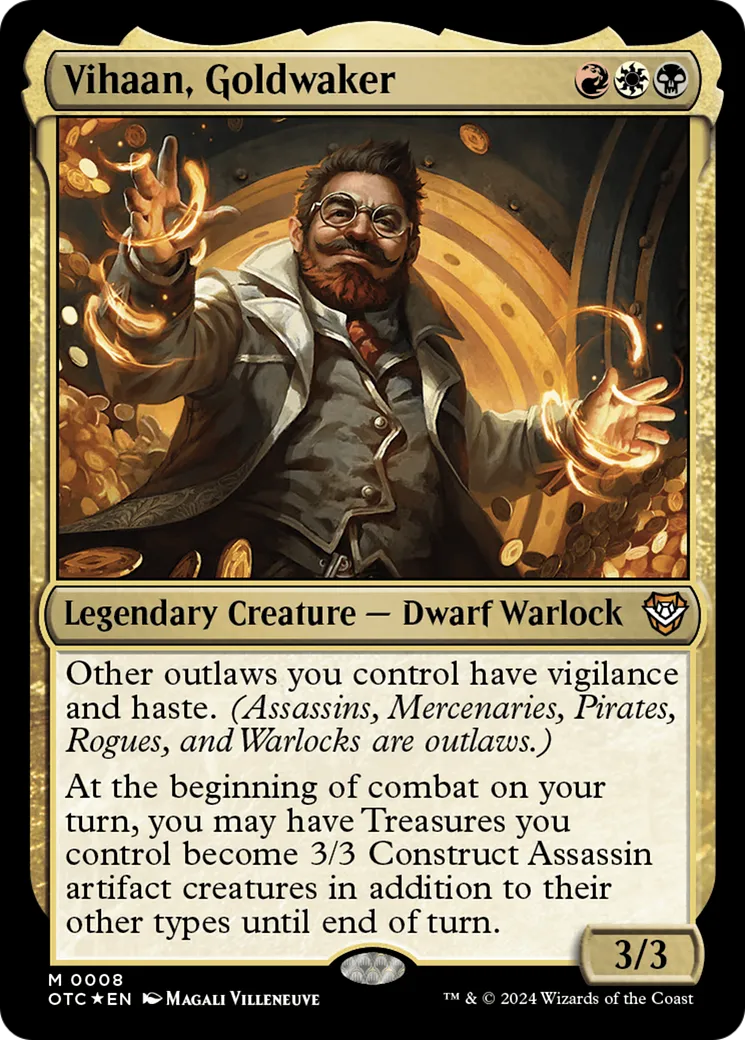 Vihaan, Goldwaker — Outlaws of Thunder Junction Commander — Magic: The Gathering
