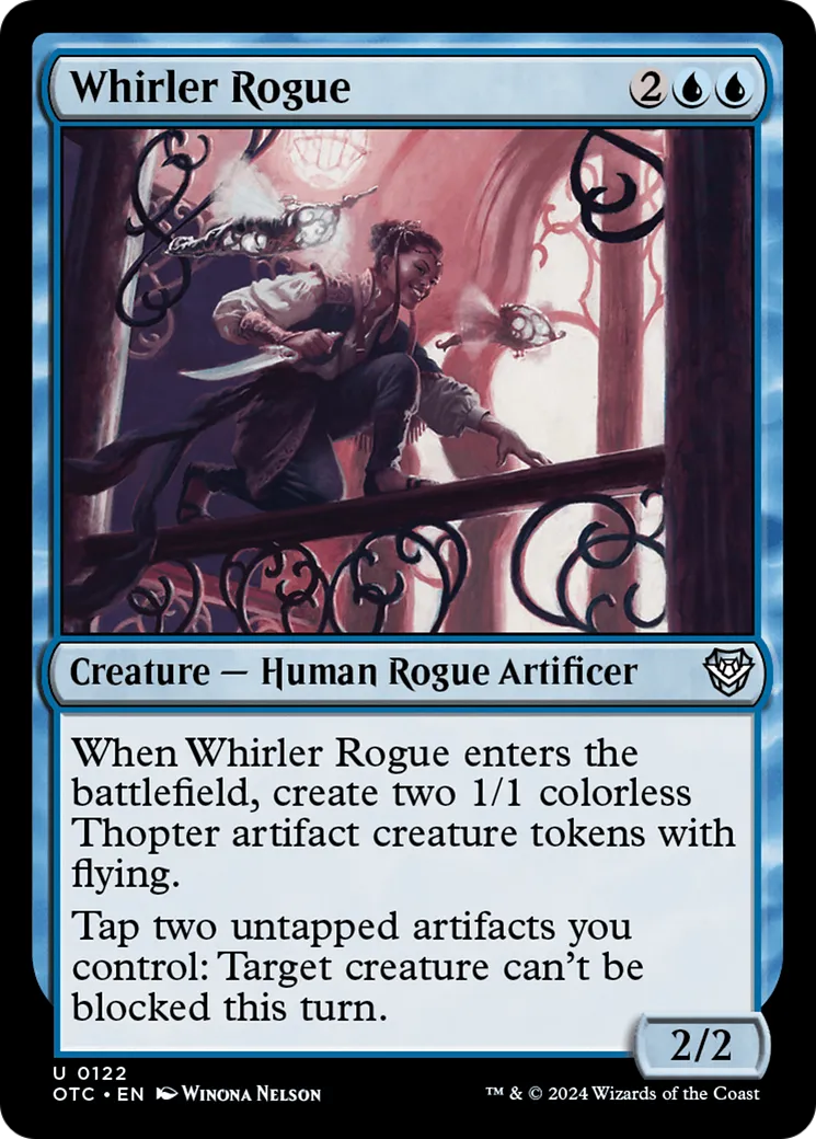 Whirler Rogue — Outlaws of Thunder Junction Commander — Magic: The Gathering