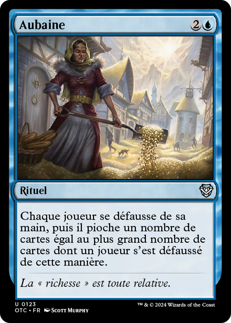 Aubaine — Outlaws of Thunder Junction Commander — Magic: The Gathering