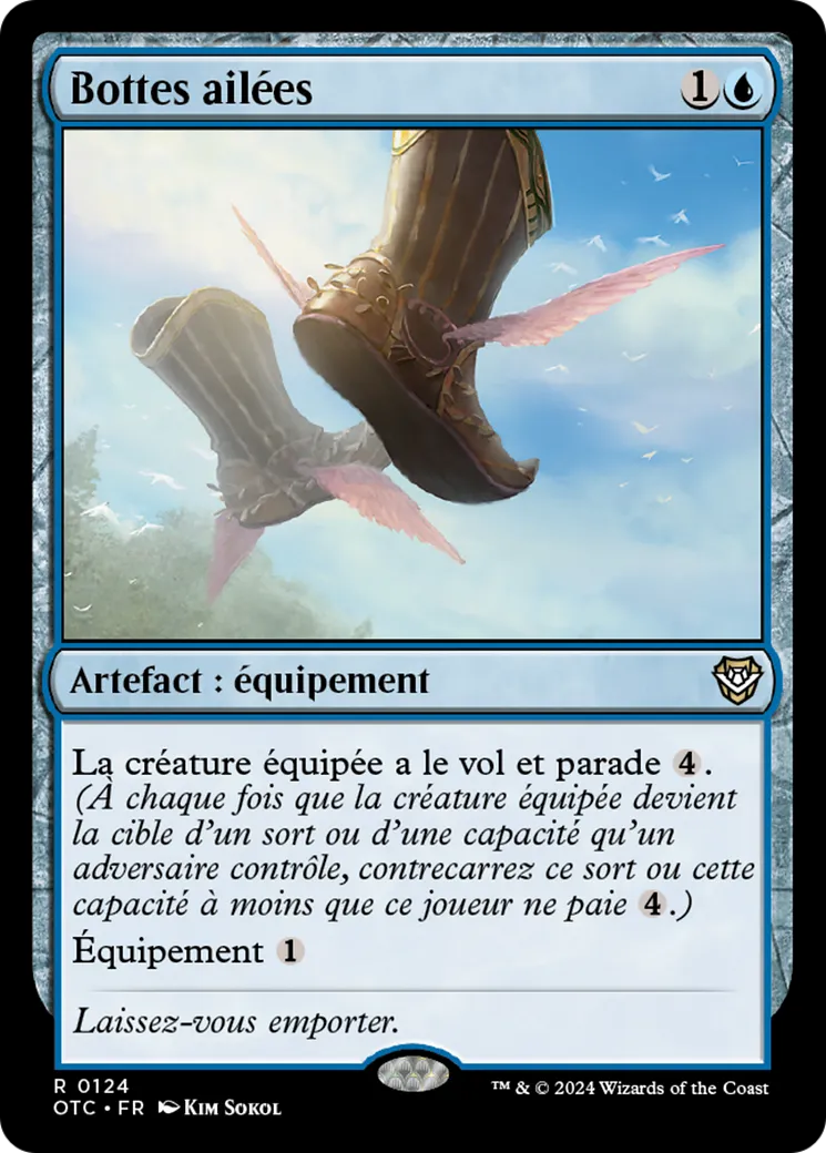 Bottes ailées — Outlaws of Thunder Junction Commander — Magic: The Gathering
