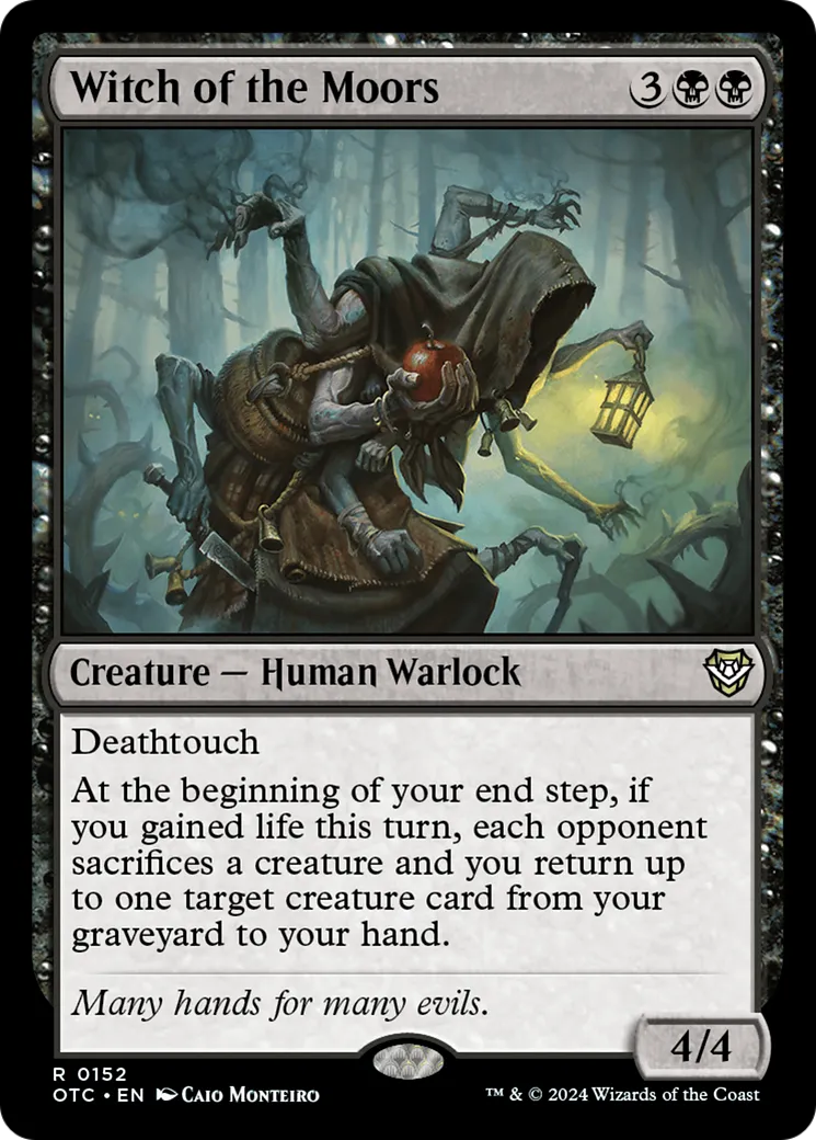 Witch of the Moors — Outlaws of Thunder Junction Commander — Magic: The Gathering