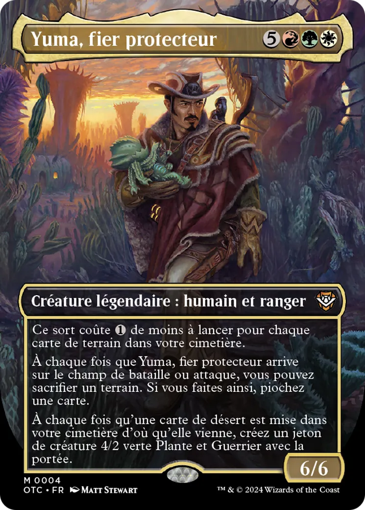 Yuma, fier protecteur — Outlaws of Thunder Junction Commander — Magic: The Gathering
