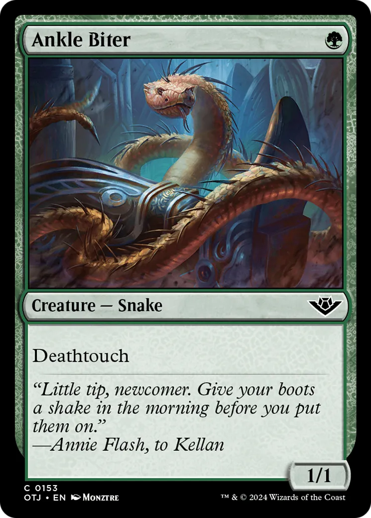 Mordeur de cheville — Outlaws of Thunder Junction — Magic: The Gathering