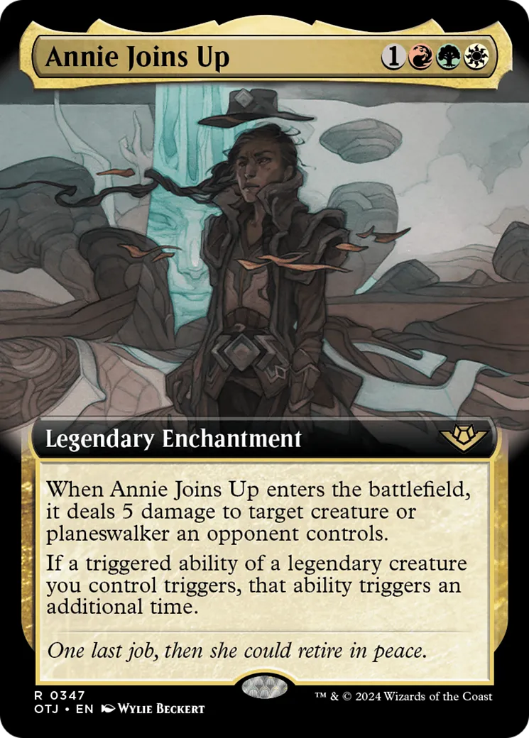 Annie Joins Up — Outlaws of Thunder Junction — Magic: The Gathering