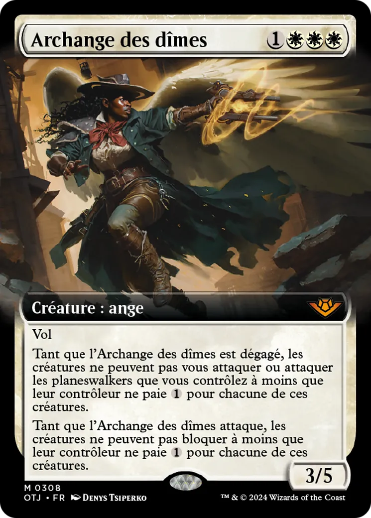 Archange des dîmes — Outlaws of Thunder Junction — Magic: The Gathering