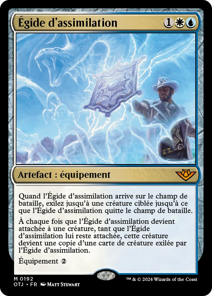 Égide d'assimilation — Outlaws of Thunder Junction — Magic: The Gathering