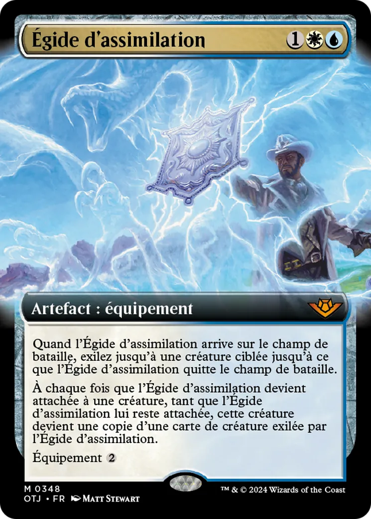 Égide d'assimilation — Outlaws of Thunder Junction — Magic: The Gathering