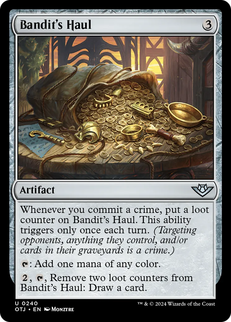 Butin de bandit — Outlaws of Thunder Junction — Magic: The Gathering