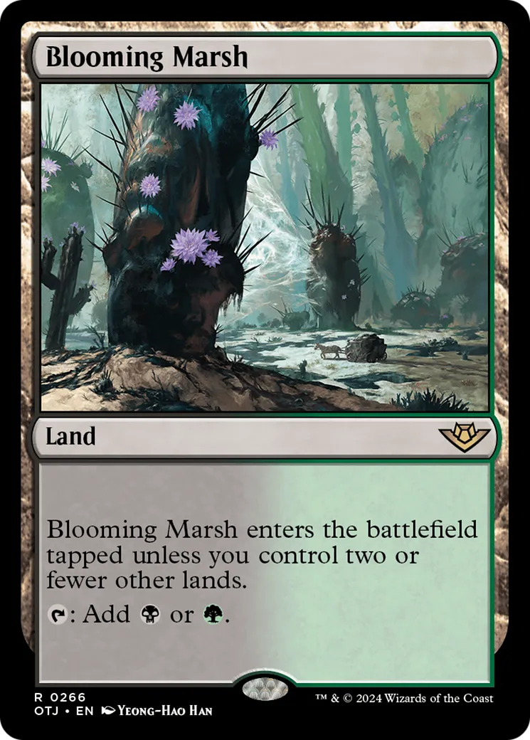 Blooming Marsh — Outlaws of Thunder Junction — Magic: The Gathering
