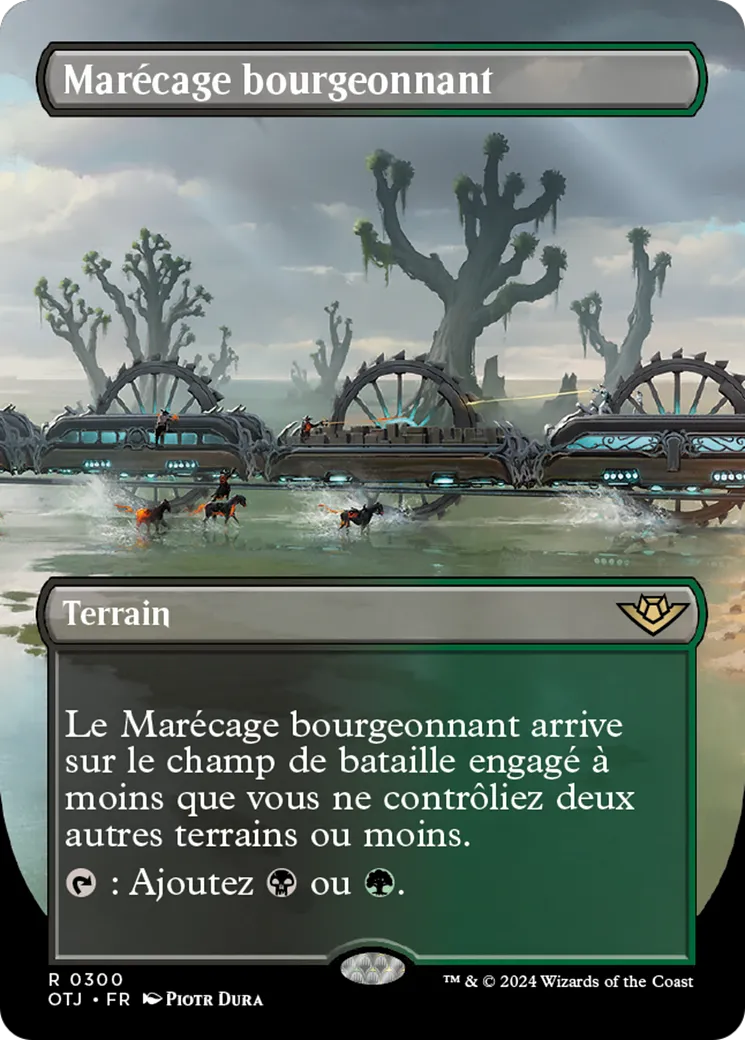 Marécage bourgeonnant — Outlaws of Thunder Junction — Magic: The Gathering