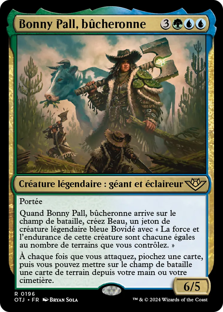 Bonny Pall, bûcheronne — Outlaws of Thunder Junction — Magic: The Gathering