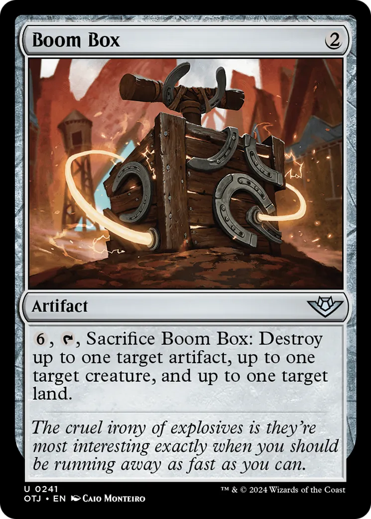 Boom Box — Outlaws of Thunder Junction — Magic: The Gathering