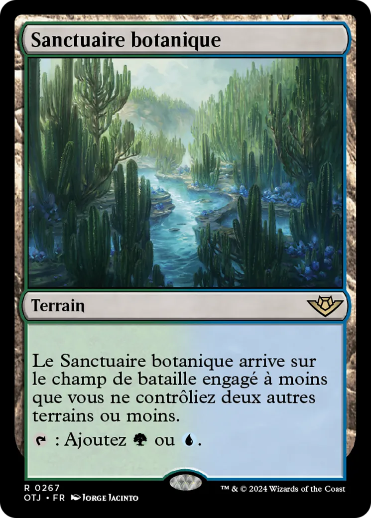 Sanctuaire botanique — Outlaws of Thunder Junction — Magic: The Gathering