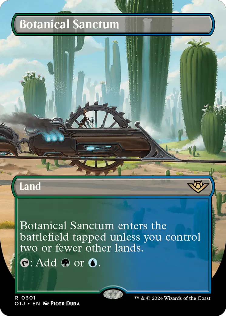 Botanical Sanctum — Outlaws of Thunder Junction — Magic: The Gathering