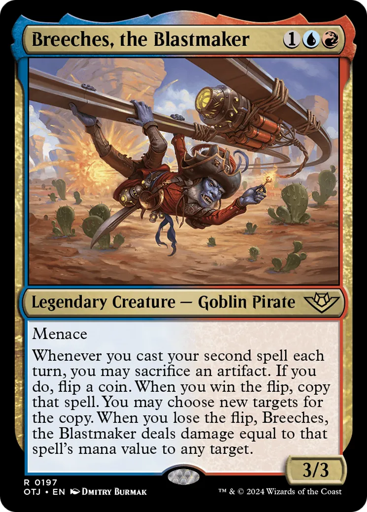 Braies, créateur d'explosions — Outlaws of Thunder Junction — Magic: The Gathering