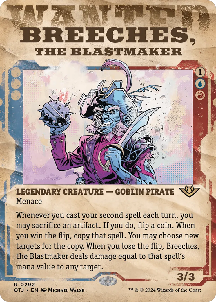 Braies, créateur d'explosions — Outlaws of Thunder Junction — Magic: The Gathering