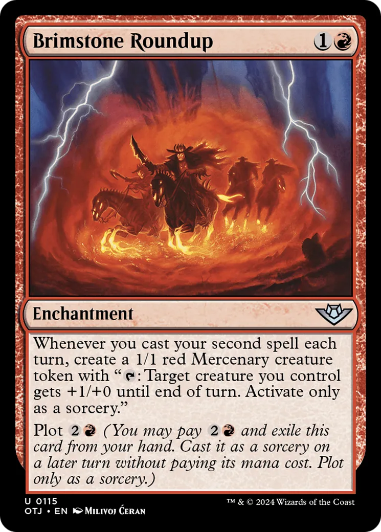 Brimstone Roundup — Outlaws of Thunder Junction — Magic: The Gathering