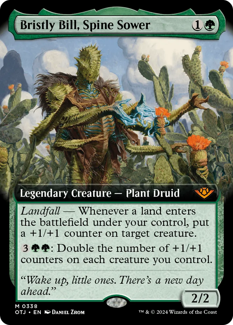 Bristly Bill, Spine Sower — Outlaws of Thunder Junction — Magic: The Gathering