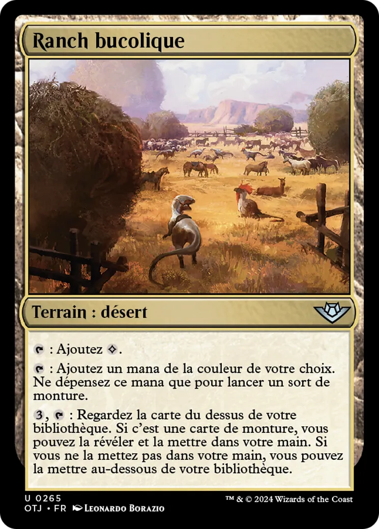 Ranch bucolique — Outlaws of Thunder Junction — Magic: The Gathering