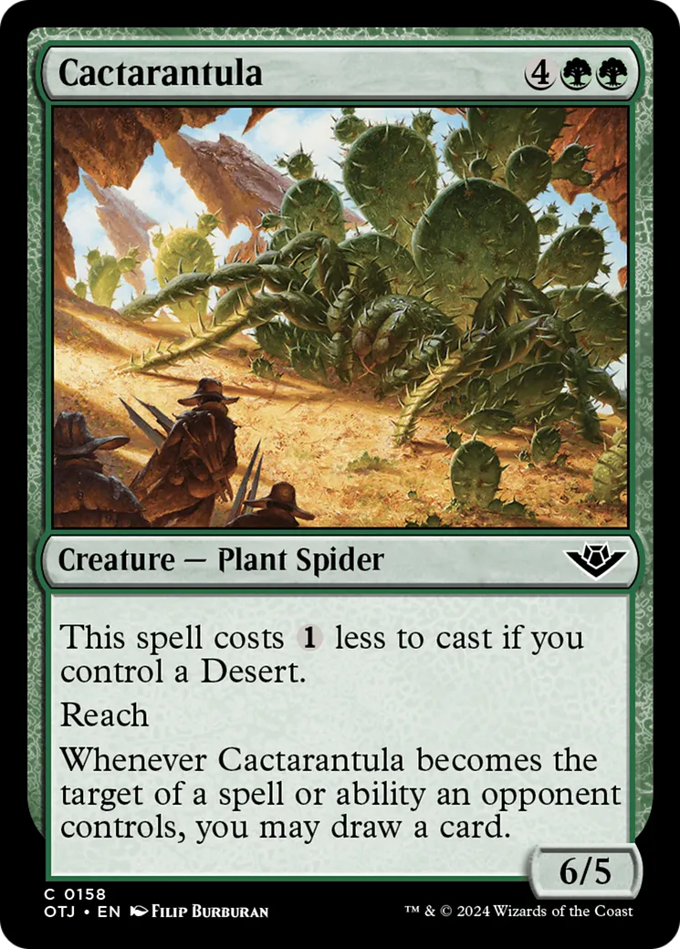 Cactarantula — Outlaws of Thunder Junction — Magic: The Gathering